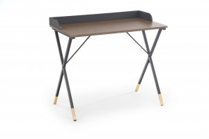 BIROU B37 NEGRU/NUC/AURIU STIL VINTAGE HALMAR - Img 5