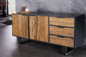 BUFET DE SUFRAGERIE 150CM, BARRACUDA, DIN LEMN MASIV DE MANGO/TEC, ARTIM GROUP - Img 2