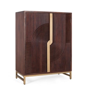 BUFET ELEGANT, 120CM, COD 1665, LEMN DE MANGO SI METAL, ARTIM GROUP SELECTION - Img 2
