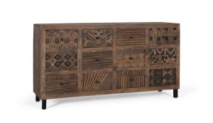 BUFET LIVING DEOSEBIT, COD 2155, DIN LEMN DE MANGO, ARTIM GROUP SELECTION - Img 2