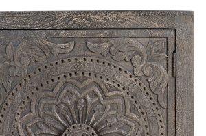BUFET LIVING LIORA 172CM, DIN LEMN DE MANGO, CULOARE GRI ANTICHIZAT, ARTIM GROUP SELECTION - Img 7