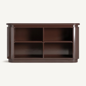 BUFET LIVING MIEUSSY 200CM, REALIZAT DIN LEMN DE MANGO, FURNIR, CULOARE MARO LUCIOS, REALIZAT MANUAL, VICAL HOME - Img 3