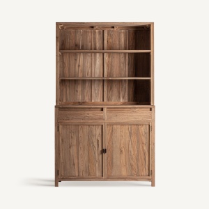 BUFET LIVING SUKT 200CM, REALIZAT DIN LEMN DE TEC, REALIZAT MANUAL, FINISAJ NATUR/MARO, VICAL HOME