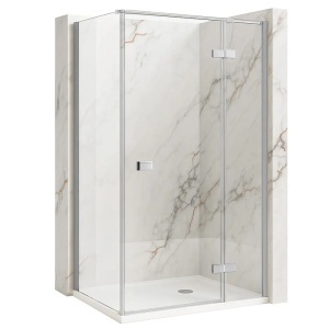 CABINA DE DUS ATLAS 120X100, CROM, STANGA/DREAPTA, CALITATE SUPERIOARA