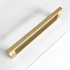 CABINA DE DUS REA CITY 80X80, GOLD BRUSH, CU CADITA SAVOY NEAGRA, CALITATE SUPERIOARA - Img 6