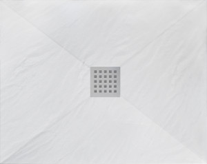 CADITA DE DUS, REA ROCK, ALB, 80x100, DESIGN MODERN, CALITATE SUPERIOARA, REA - Img 3