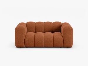 CANAPEA CU 2 LOCURI LUPIN 170, CARAMIZIU, CU TAPITERIE DIN TEXTIL CHENILLE EDEN, MICADONI - Img 1