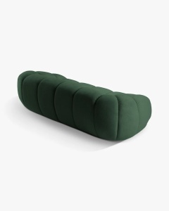 CANAPEA CU 3 LOCURI DIANA, VERDE, 234X114 CM, TAPITAT CU TAPITERIE DIN TEXTIL 3D SONIC, MICADONI - Img 4