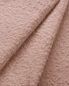 CANAPEA CU 4 LOCURI KATE, ROZ PUDRA, 243X99 CM, TAPITAT CU TAPITERIE DIN TEXTIL BOUCLE BALOO, MICADONI - Img 3
