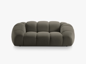 CANAPEA DIANA, 2 LOCURI, 214 CM, DIVERSE CULORI SI MATERIALE, DESIGN DEOSEBIT - Img 8
