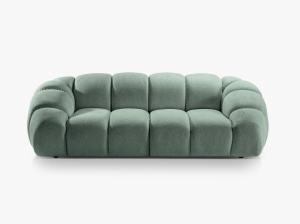 CANAPEA DIANA, 3 LOCURI, 254 CM, DIVERSE CULORI SI MATERIALE, DESIGN DEOSEBIT - Img 5