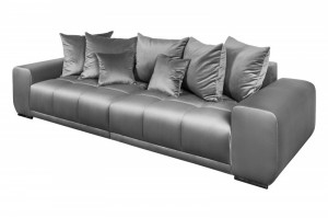 CANAPEA ELEGANCIA GRI ARGINTIU 39613 STIL MODERN ELEGANT - Img 5