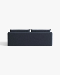 CANAPEA EXTENSIBILA HENA, CU 3 LOCURI, ALBASTRU ROYAL, 205X112 CM, TAPITAT CU TAPITERIE DIN TEXTIL STRUCTURAT MOLYBDEN, MICADONI - Img 6
