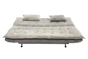 CANAPEA EXTENSIBILA, JAZZ 195CM, 3 LOCURI, MATERIAL CATIFEA RAIAT, CULOARE GRI/MARO, ARTIM GROUP SELECTION - Img 5