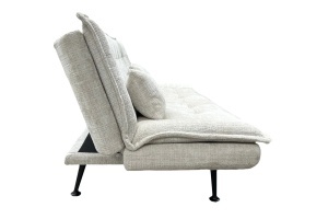 CANAPEA EXTENSIBILA, JAZZ 195CM, 3 LOCURI, MATERIAL CHENILLE, CULOARE SAMPANIE, ARTIM GROUP SELECTION - Img 3