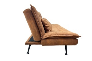 CANAPEA EXTENSIBILA, JAZZ 195CM, 3 LOCURI, MATERIAL MICROFIBRA, CULOARE MARO, ARTIM GROUP SELECTION - Img 2