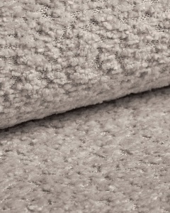 CANAPEA EXTENSIBILA LIDO, GRI CALD, 158X69 CM, TAPITAT CU TAPITERIE DIN TEXTIL BOUCLE CORAL, MICADONI - Img 6