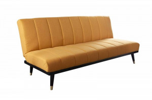 CANAPEA EXTENSIBILA, PETIT BEAUTE 180CM, COD 40835, CULOARE GALBEN/MUSTAR, DESIGN MODERN - Img 7