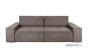 CANAPEA EXTENSIBILA PILLOW, CU FUNCTIE DE DORMIT, GRUPA II, CONFECTIONATA DIN METAL, SPUMA, LEMN SI TEXTIL, STIL MODERN - Img 9