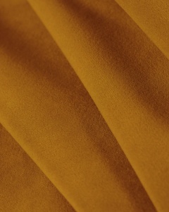 CANAPEA EXTENSIBILA SIMO, GALBEN, 225X94 CM, TAPITAT CU TAPITERIE DIN TEXTIL CATIFEA SALVADOR, MICADONI - Img 6