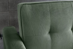 CANAPEA EXTENSIBILA, SMART 180CM, 2 LOCURI, CATIFEA VERDE RAIAT, ARTIM GROUP SELECTION - Img 6