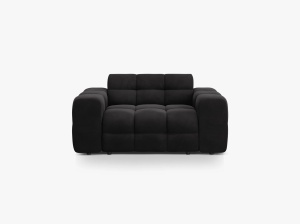 CANAPEA KENDAL, 2 LOCURI, 156 CM, DIVERSE CULORI SI MATERIALE, DESIGN DEOSEBIT - Img 9
