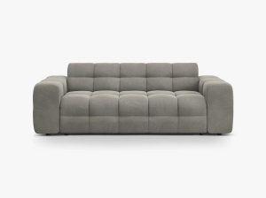 CANAPEA KENDAL, 3 LOCURI, 222 CM, DIVERSE CULORI SI MATERIALE, DESIGN DEOSEBIT - Img 1