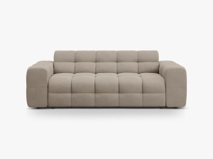 CANAPEA KENDAL, 3 LOCURI, 222 CM, DIVERSE CULORI SI MATERIALE, DESIGN DEOSEBIT - Img 11
