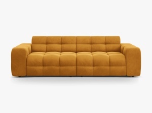 CANAPEA KENDAL, 4 LOCURI, 255 CM, DIVERSE CULORI SI MATERIALE, DESIGN DEOSEBIT - Img 6