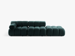 CANAPEA MODULARA BELLIS, DREAPTA, 3 LOCURI, 282 CM, TAPITERIE BOUCLE, DIVERSE CULORI, DESIGN DEOSEBIT - Img 7