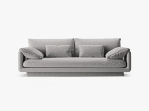 CANAPEA TORINO, 3 LOCURI, 220 CM, DIVERSE CULORI SI MATERIALE, DESIGN DEOSEBIT - Img 8