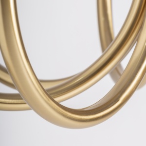 CANDELABRU EXCLUSIVIST NAIM, METAL AURIU SI CRISTAL, STIL ART DECO, VICAL HOME - Img 5