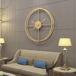 CEAS DECORATIV 3D GOLD TUY ROTUND 50CM STIL INDUSTRIAL - Img 3