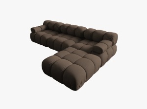 COLTAR BELLIS, CU 4 LOCURI, MARO, CU TAPITERIE DIN TEXTIL 3D SONIC, MICADONI - Img 3