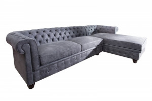 COLTAR CLASIC 280CM, CHESTERFIELD II, GRI ANTICHIZAT, COD 40516 - Img 1