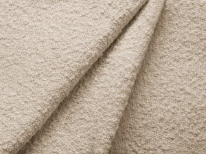 COLTAR CU 3 LOCURI LUPIN 230, PE STANGA, BEJ, CU TAPITERIE DIN TEXTIL BOUCLE BALOO, MICADONI - Img 5