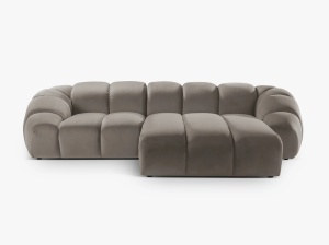 COLTAR DIANA, DREAPTA, 3 LOCURI, 294 CM, DIVERSE CULORI SI MATERIALE, DESIGN DEOSEBIT - Img 9