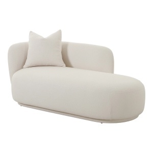 COLTAR DIVAN CU PERINA 175CM, DIN LEMN SI TEXTIL, CULOARE BEJ, HOUSE NORDIC - Img 4