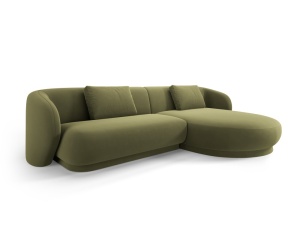 COLTAR DREAPTA 289CM, LINDEN 4 LOCURI, DIVERSE CULORI, MATERIAL CATIFEA, ARTIM GROUP COLLECTION - Img 10