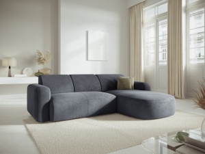 COLTAR ELEGANT DREAPTA 250CM, JASMIN 4 LOCURI, DIVERSE CULORI, MATERIAL TEXTIL BOUCLE, ARTIM GROUP COLLECTION - Img 12