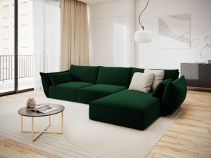 COLTAR ELEGANT DREAPTA 308CM, VANDA 4 LOCURI, DIVERSE CULORI, MATERIAL CATIFEA, ARTIM GROUP COLLECTION - Img 9