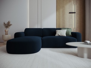 COLTAR ELEGANT STANGA 250CM, JASMIN 4 LOCURI, DIVERSE CULORI, MATERIAL CATIFEA, ARTIM GROUP COLLECTION - Img 9