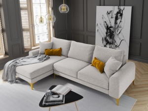 COLTAR ELEGANT STANGA 254CM, MADARA 5 LOCURI, DIVERSE CULORI, MATERIAL TEXTIL, ARTIM GROUP COLLECTION - Img 12