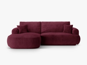 COLTAR EXTENSIBIL ELLA, STANGA, CU SPATIU DE DEPOZITARE, 5 LOCURI, 271 CM, DIVERSE CULORI SI MATERIALE, DESIGN DEOSEBIT - Img 12