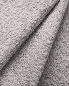 COLTAR EXTENSIBIL, PE STANGA, JODIE, 246X151 CM, GRI DESCHIS, TAPITAT CU TAPITERIE DIN TEXTIL BOUCLE BALOO, MICADONI - Img 7
