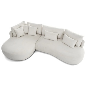 COLTAR JACOB MINI, MATERIAL TEXTIL BOUCLE, CULOARE CREM, ARTIM GROUP COLLECTION - Img 2