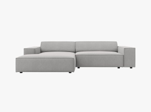 COLTAR JODIE, STANGA, 3 LOCURI, 224 CM, DIVERSE CULORI SI MATERIALE, DESIGN DEOSEBIT - Img 11