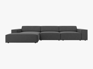 COLTAR JODIE, STANGA, 4 LOCURI, 284 CM, DIVERSE CULORI SI MATERIALE, DESIGN DEOSEBIT - Img 7