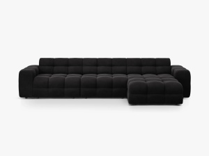 COLTAR KENDAL, DREAPTA, 5 LOCURI, 357 CM, DIVERSE CULORI SI MATERIALE, DESIGN DEOSEBIT - Img 9