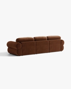 COLTAR MODULAR, OPHELIA, MARO, PE DREAPTA, 297 CM, CU TAPITERIE DIN TEXTIL CATIFEA VENUS, MICADONI - Img 4